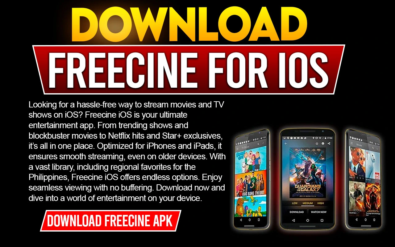 FreeCine iOS - Download Latest V3.0.0 Freecine For iOS 1 FreeCine For iOS