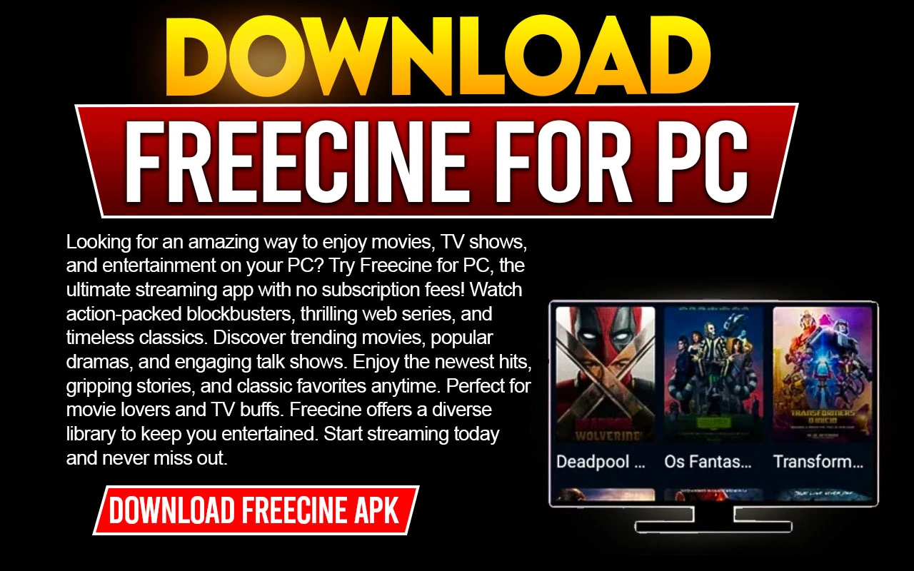 FreeCine For PC - Download FreeCine PC For Free Movies 1 FreeCine PC