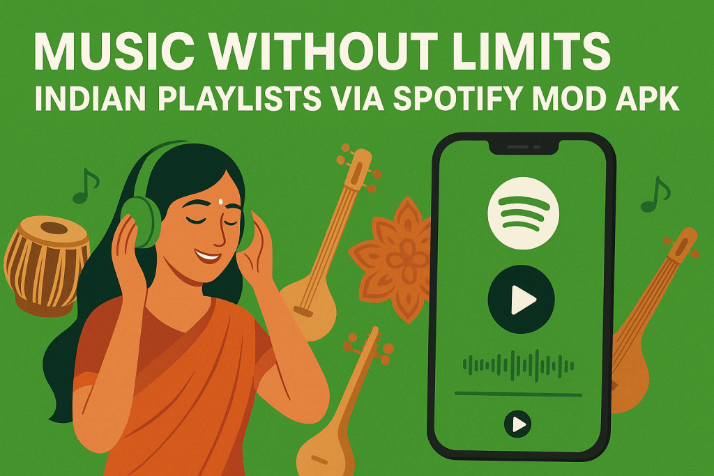 Music Without Limits: Indian Playlists via Spotify Mod APK 1 image